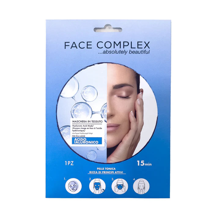 Face Complex maschera in tessuto Acido ialuronico 28gr